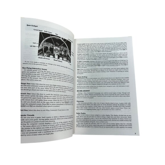 Wing Commander II Vengeance Of The Kilrathi Deluxe Edition Play Manual - Picture 3 of 4